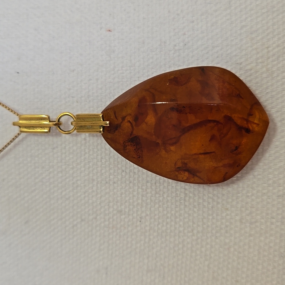 Vintage Baltic Amber Pendant